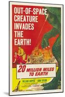 The Giant Ymir, 1957, "20 Million Miles To Earth" Directed by Nathan Juran-null-Mounted Giclee Print