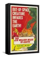 The Giant Ymir, 1957, "20 Million Miles To Earth" Directed by Nathan Juran-null-Framed Stretched Canvas