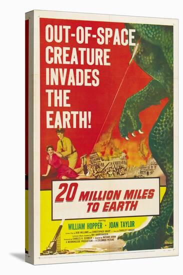 The Giant Ymir, 1957, "20 Million Miles To Earth" Directed by Nathan Juran-null-Stretched Canvas