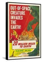 The Giant Ymir, 1957, "20 Million Miles To Earth" Directed by Nathan Juran-null-Framed Stretched Canvas