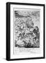 The Giants Attempt to Scale Heaven by Piling Mountains Upon One Another, 1655-Michel de Marolles-Framed Giclee Print