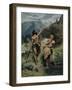 The Giants Bore Freia Away-Ferdinand Lecke-Framed Giclee Print