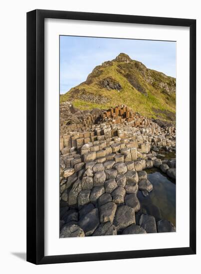 The Giants Causeway, County Antrim, Ulster, Northern Ireland, United Kingdom-Michael Runkel-Framed Premium Photographic Print