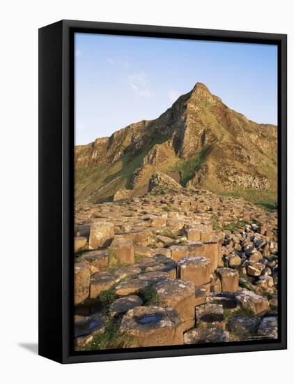 The Giants Causeway, Unesco World Heritage Site, Co. Antrim, Ulster, Northern Ireland-Roy Rainford-Framed Stretched Canvas