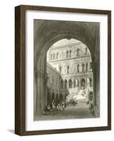 The Giants Stairs, Ducal Palace, Venice-William Leighton Leitch-Framed Giclee Print