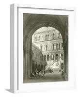 The Giants Stairs, Ducal Palace, Venice-William Leighton Leitch-Framed Giclee Print