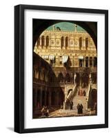 The Giants' Steps, Venice, 1765-Canaletto-Framed Giclee Print