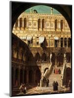 The Giants' Steps, Venice, 1765-Canaletto-Mounted Giclee Print