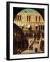 The Giants' Steps, Venice, 1765-Canaletto-Framed Giclee Print