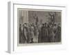 The Giaour in the Mosque of Sultan Selim Ii, Adrianople, Illuminating by Command-null-Framed Giclee Print