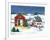 The Gibson Barn-Geraldine Aikman-Framed Giclee Print