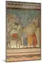 The Gift of the Mantle-Giotto di Bondone-Mounted Giclee Print