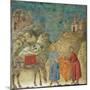 The Gift of the Mantle-Giotto di Bondone-Mounted Giclee Print