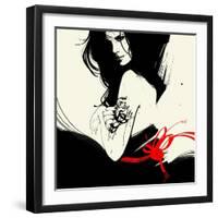 The Gift-Manuel Rebollo-Framed Art Print