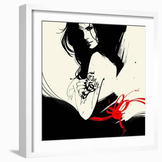 The Gift-Manuel Rebollo-Framed Art Print