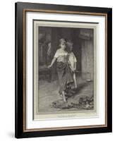 The Gifts of the Fairies-Frank Holl-Framed Giclee Print