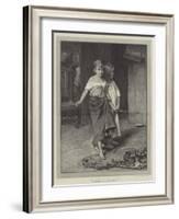 The Gifts of the Fairies-Frank Holl-Framed Giclee Print