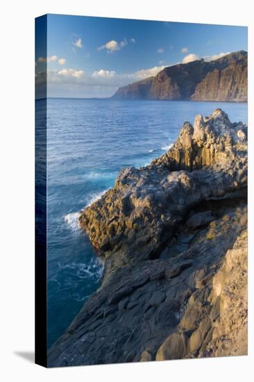 The "Gigantes", Sea Cliffs in the South of Tenerife, Canary Islands, Spain, December 2008-Relanzón-Stretched Canvas