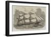 The Gigantic Clipper-Ship Great Australia-Edwin Weedon-Framed Giclee Print