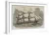 The Gigantic Clipper-Ship Great Australia-Edwin Weedon-Framed Giclee Print