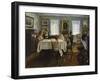 The Gilchrist Family at Breakfast, 1916-William Wallace Gilchrist-Framed Giclee Print