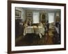 The Gilchrist Family at Breakfast, 1916-William Wallace Gilchrist-Framed Giclee Print