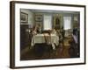 The Gilchrist Family at Breakfast, 1916-William Wallace Gilchrist-Framed Giclee Print