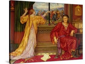 The Gilded Cage-Evelyn De Morgan-Stretched Canvas