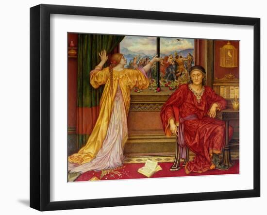 The Gilded Cage-Evelyn De Morgan-Framed Giclee Print