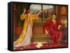 The Gilded Cage-Evelyn De Morgan-Framed Stretched Canvas