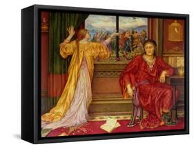 The Gilded Cage-Evelyn De Morgan-Framed Stretched Canvas