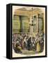 The Gin Palace, C1900-George Cruikshank-Framed Stretched Canvas