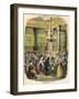 The Gin Palace, C1900-George Cruikshank-Framed Giclee Print