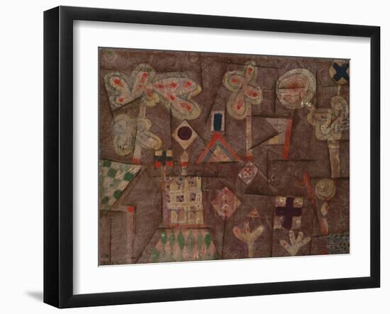 The Gingerbread House; Lebkuchen Bild-Paul Klee-Framed Giclee Print