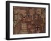 The Gingerbread House; Lebkuchen Bild-Paul Klee-Framed Giclee Print