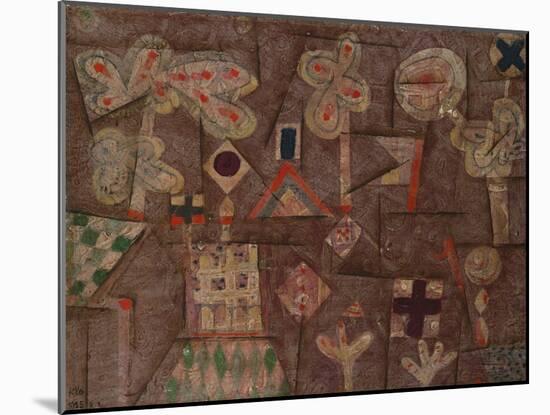 The Gingerbread House; Lebkuchen Bild-Paul Klee-Mounted Giclee Print