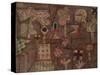 The Gingerbread House; Lebkuchen Bild-Paul Klee-Stretched Canvas