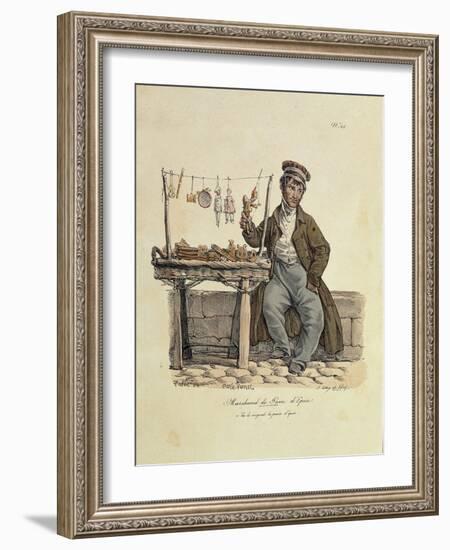 The Gingerbread Seller-Antoine Charles Horace Vernet-Framed Giclee Print