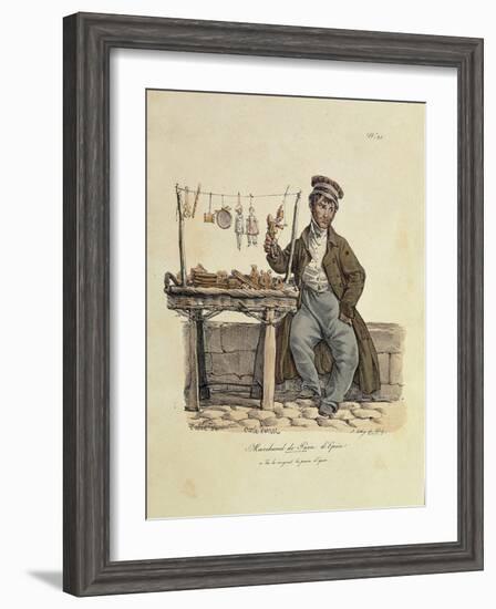 The Gingerbread Seller-Antoine Charles Horace Vernet-Framed Giclee Print