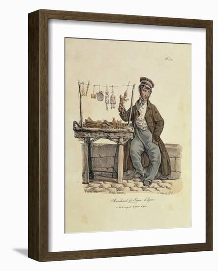 The Gingerbread Seller-Antoine Charles Horace Vernet-Framed Giclee Print