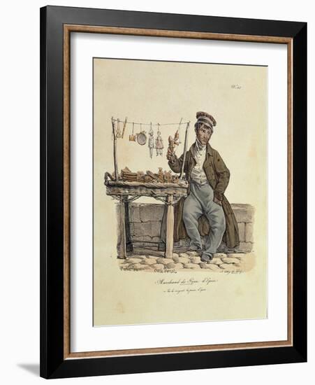 The Gingerbread Seller-Antoine Charles Horace Vernet-Framed Giclee Print