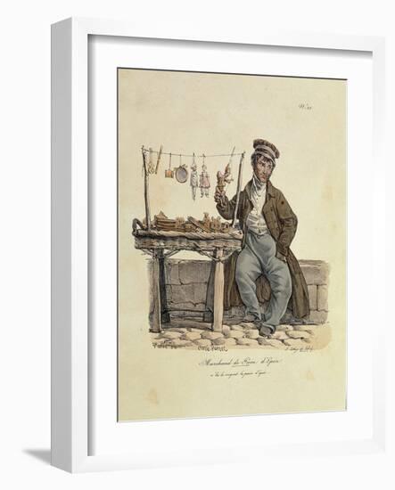 The Gingerbread Seller-Antoine Charles Horace Vernet-Framed Giclee Print