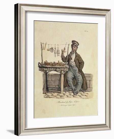 The Gingerbread Seller-Antoine Charles Horace Vernet-Framed Giclee Print