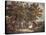 The Gipsies Tent, Engraved by Joseph Grozar-George Morland-Stretched Canvas
