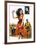 The Gipsy Girl Who Conquered the World, Carmen, Illustration from 'The Music-Makers', 1982-Payne-Framed Giclee Print