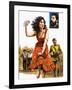 The Gipsy Girl Who Conquered the World, Carmen, Illustration from 'The Music-Makers', 1982-Payne-Framed Giclee Print