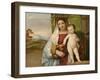 The Gipsy Madonna, C. 1510-Titian (Tiziano Vecelli)-Framed Giclee Print