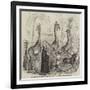 The Giraffes, and their Nubian Attendants, at the Surrey Zoological Gardens-null-Framed Giclee Print