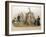 The Giraffes with the Arabs, 1836-George The Elder Scharf-Framed Giclee Print