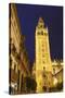 The Giralda at Night, UNESCO World Heritage Site, Seville, Andalucia, Spain, Europe-Stuart Black-Stretched Canvas